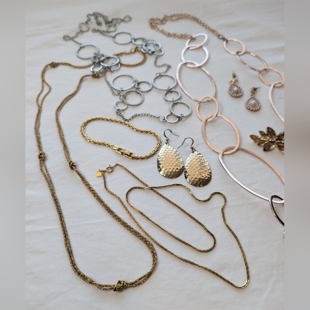 Grab Bag #15 Gold, Rose Gold, And Silver Tone